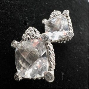 JUDITH RIPKA 925 Silver Earrings